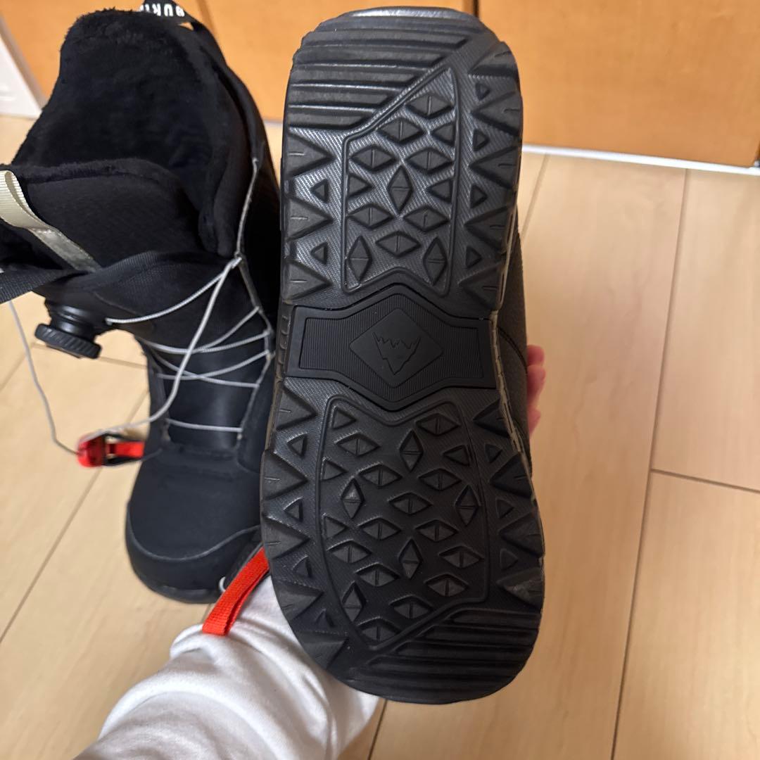 【美品】BURTON MOTO BOA WIDE スノーボードブーツ ブラック