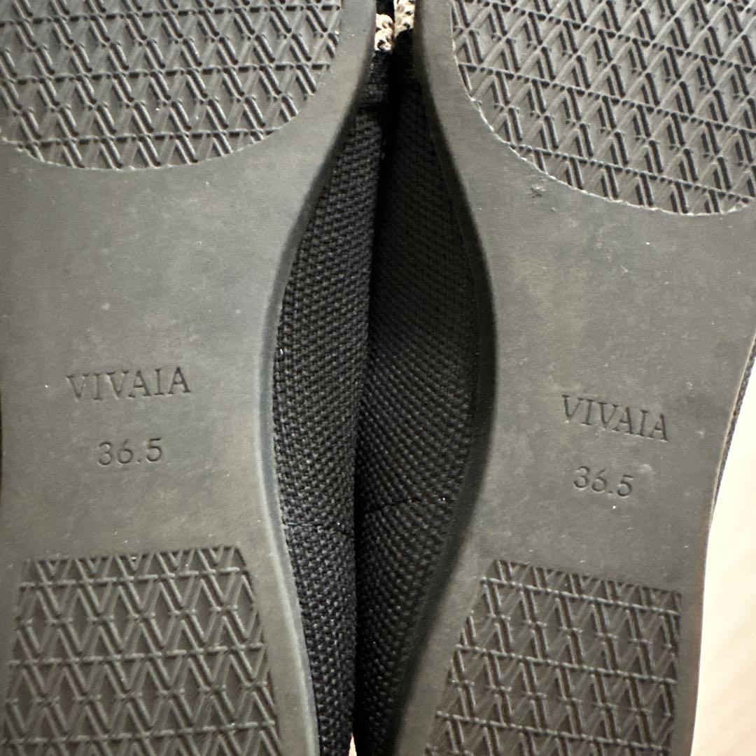 VIVAIA♡ Michelleポインテッドトゥローファー リボンフラット