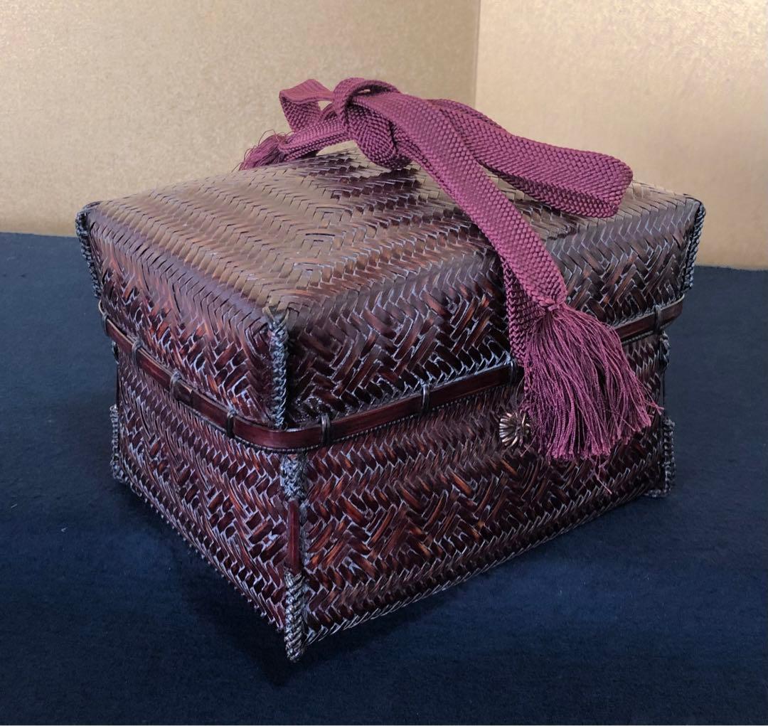 《R》茶道具 御所籠 お茶道具7点 仕覆 古帛紗 元箱　260212け2