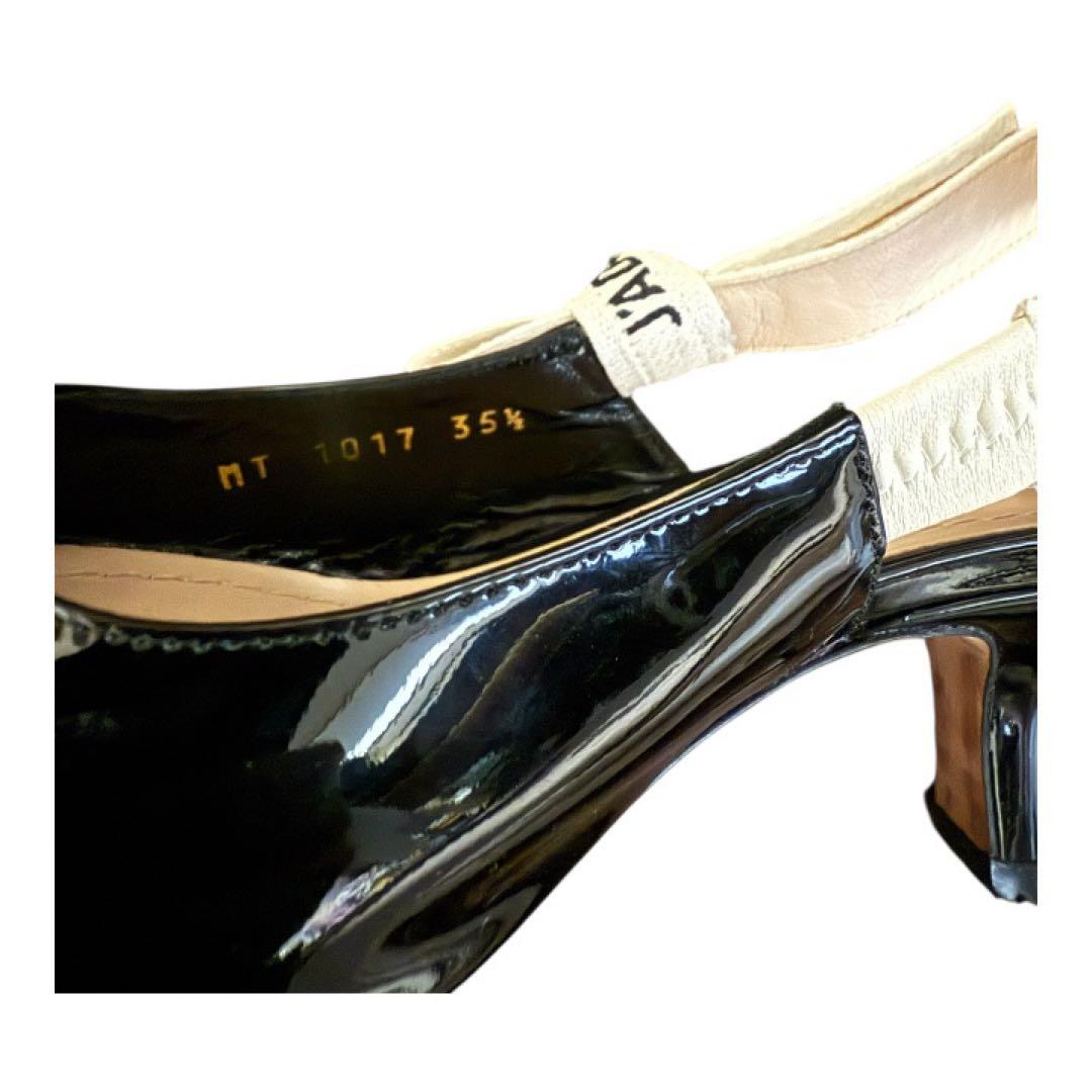 Dior J'ADIOR スリングバックサンダル ブラック35ハーフ