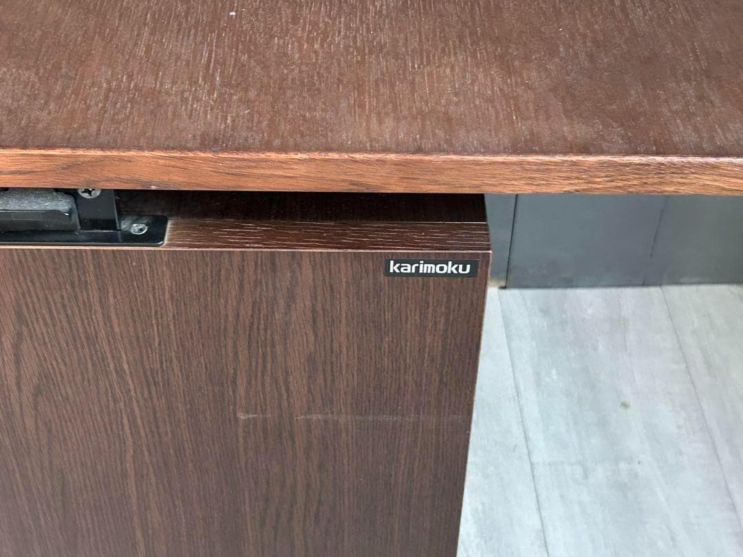 まりニャンのママ様　カリモク テーブル(SS4439)　ボナシェルタワゴン　YZ