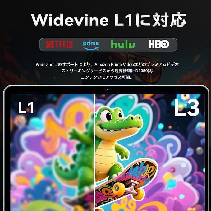Android 16　タブレット 10インチ Wi-Fiモ 128GB/20GB