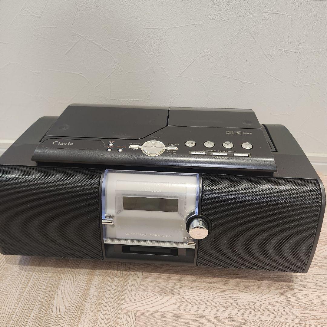 動作品　Victor CD・MDポータブルシステム RC-L1MD