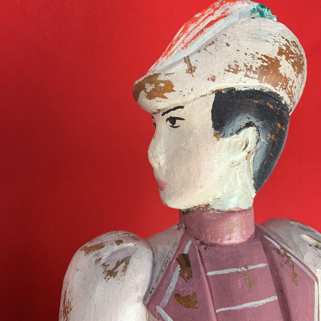 紳士淑女 木製 置物 アメリカ製