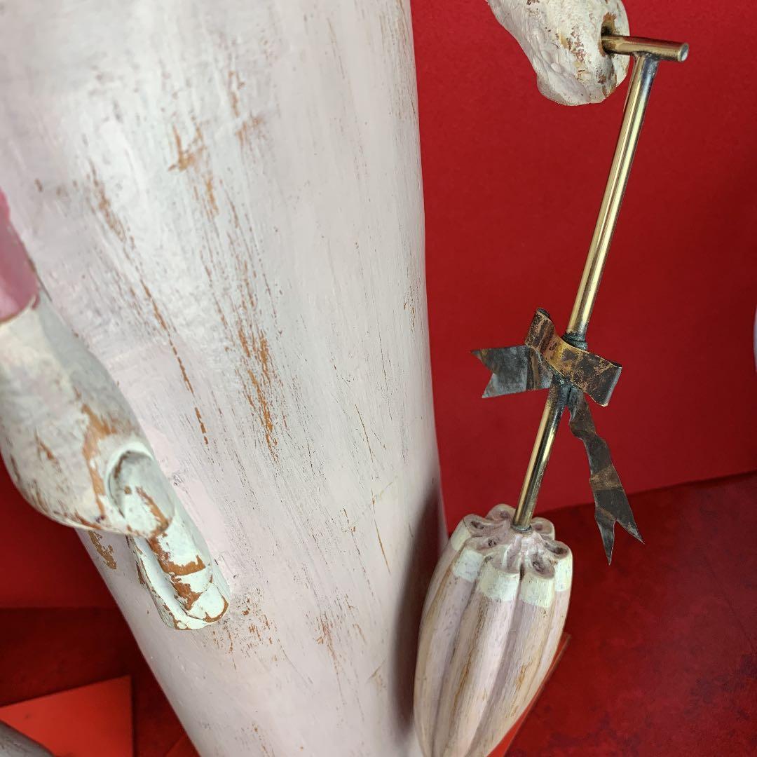 紳士淑女 木製 置物 アメリカ製