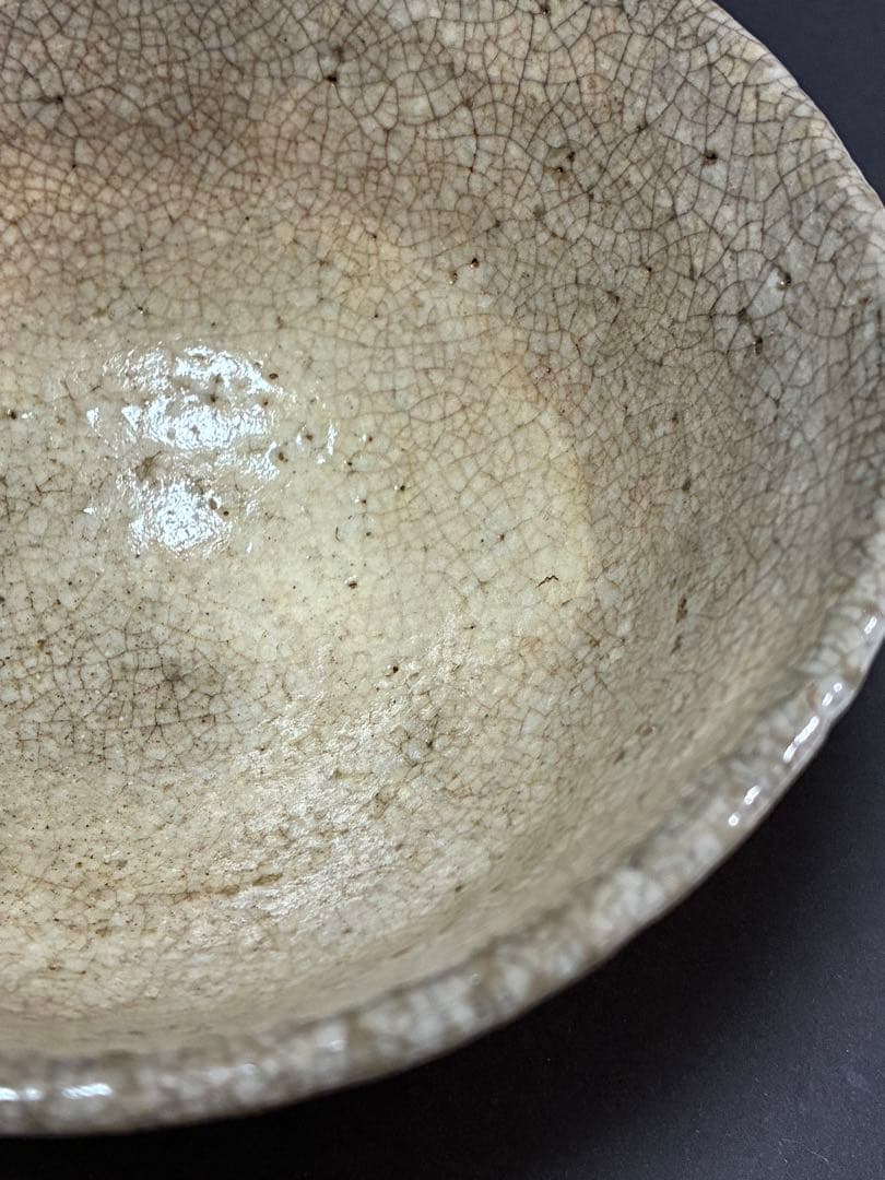 茶碗　古萩　萩焼　 抹茶碗　時代　煎茶道具　 茶器　陶器　萩焼き