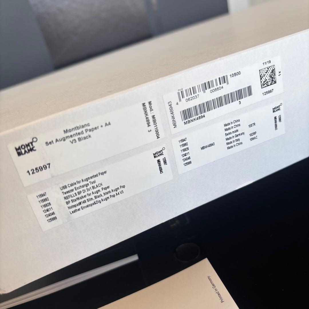 新品未使用　MONTBLANC モンブラン　オーグメントペーパー　ボールペン
