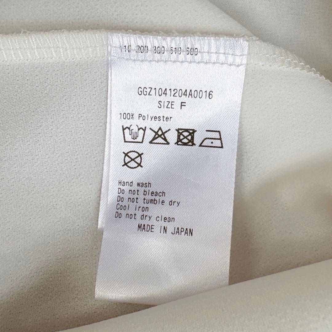 極美品✨ガリャルダガランテ 1,7万円 バックスリットブラウスT ホワイト