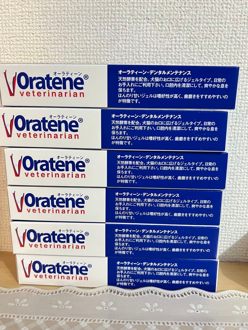 Oratene デンタルメンテナンス 70g 6本セット
