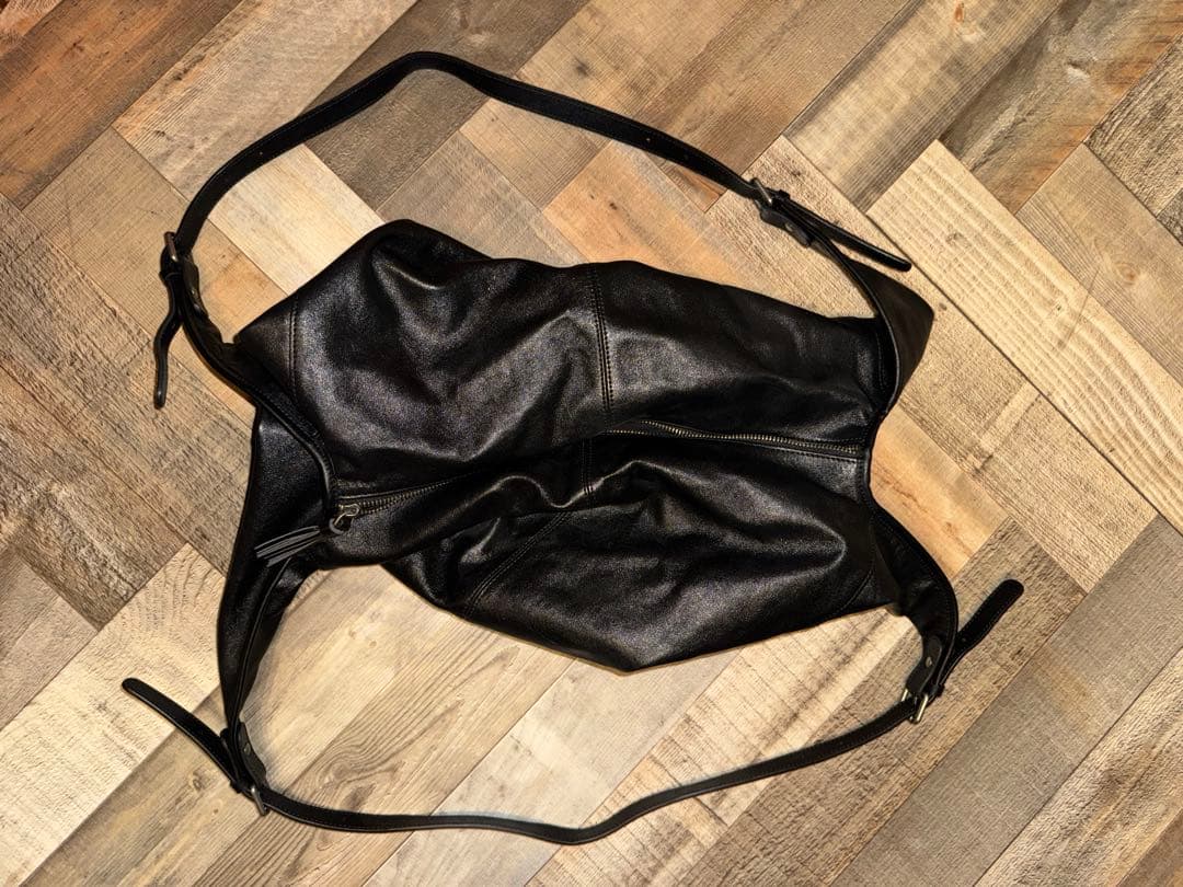 Simple Project レザー　ショルダーバッグ　モード　Y2K