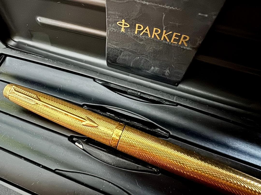 PARKER パーカー 万年筆 14K XF プラスヴァンドーム ゴールド