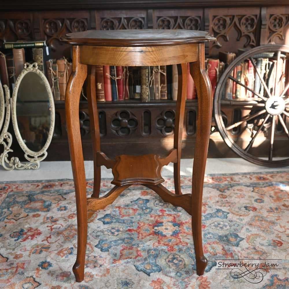 L3710-88 英国アンティーク コーヒーテーブル 花台 サイドテーブル