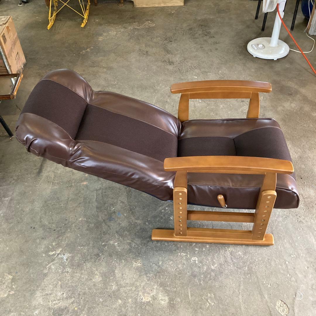 s*o様 高さ調整可 高座椅子 レバー リクライニング 椅子 一人暮らし リビン