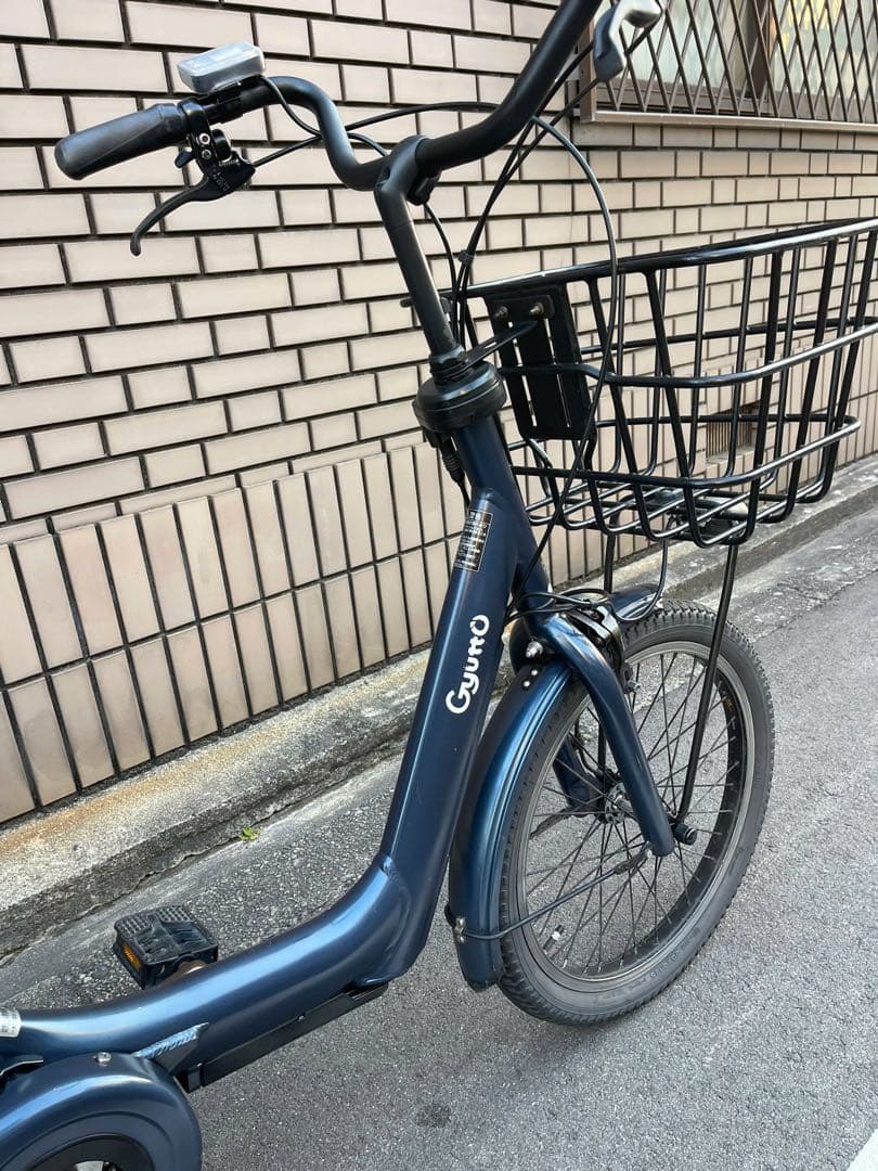 16Ah パナソニックGyutto電動アシスト自転車 チャイルドシート付き