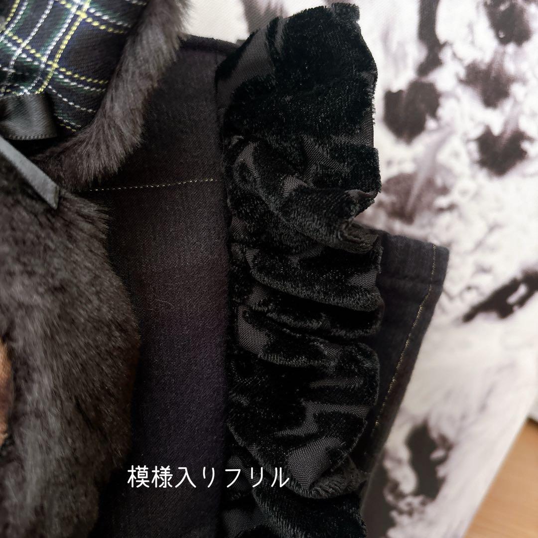 喜*ん様 コヤンイサムチョン　うさ耳マロンちゃん　トートバッグ　ハンドメイド　黒