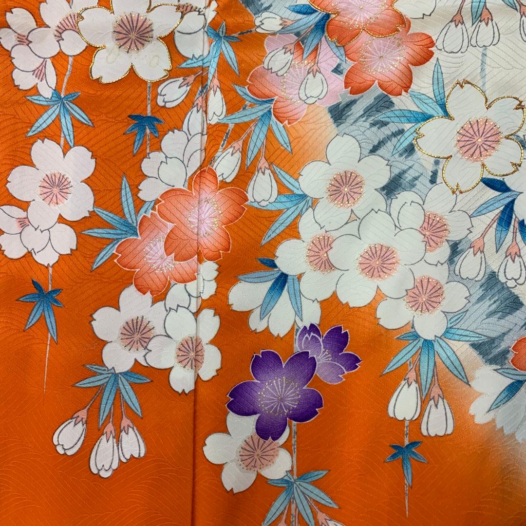 おまとめ512agu4,511agu28,帯,小物類,草履&バッグ□七五三 7歳