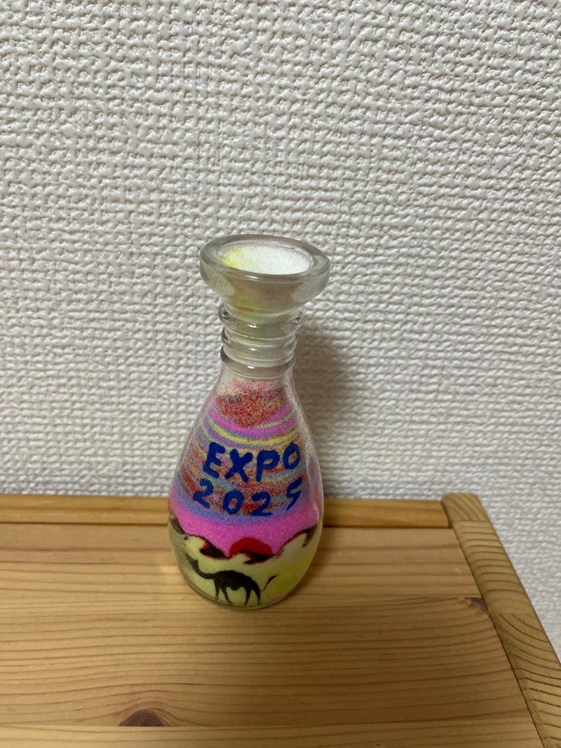 【限定値下】ヨルダン　サンドアート　砂　EXPO2025 大阪万博 ミャクミャク