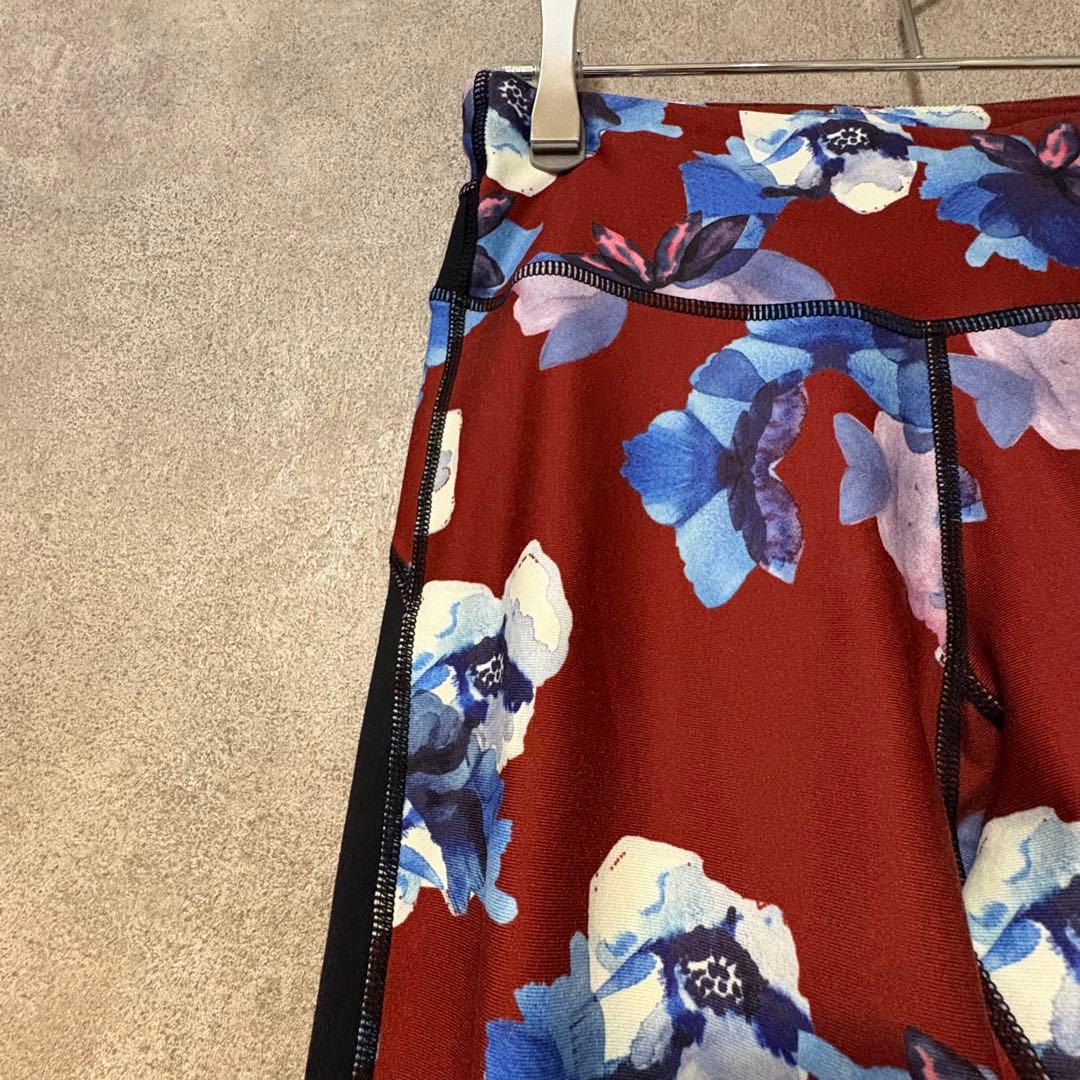 S相当【極美品】AUMNIEアムニー トップス レギンス上下セット フラワー