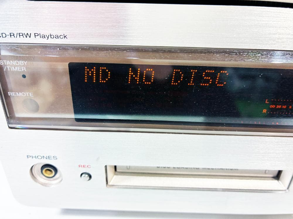 ★KENWOOD CD/MDレシーバー【R-K700】FL9S