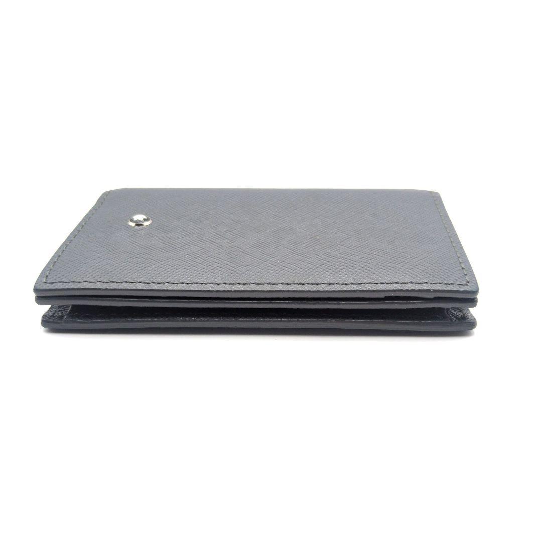 美品✨MONTBLANC モンブラン 名刺入れ カードケース 定期入れ グレー