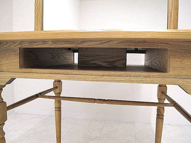 ビューティガレージ天然木製両面ドレッサー「LOUISII/ルイII」サロンミラー