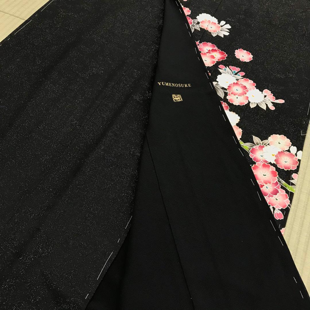 ★超美品★正絹 振袖 未仕立て 仮絵羽 リメイク-D