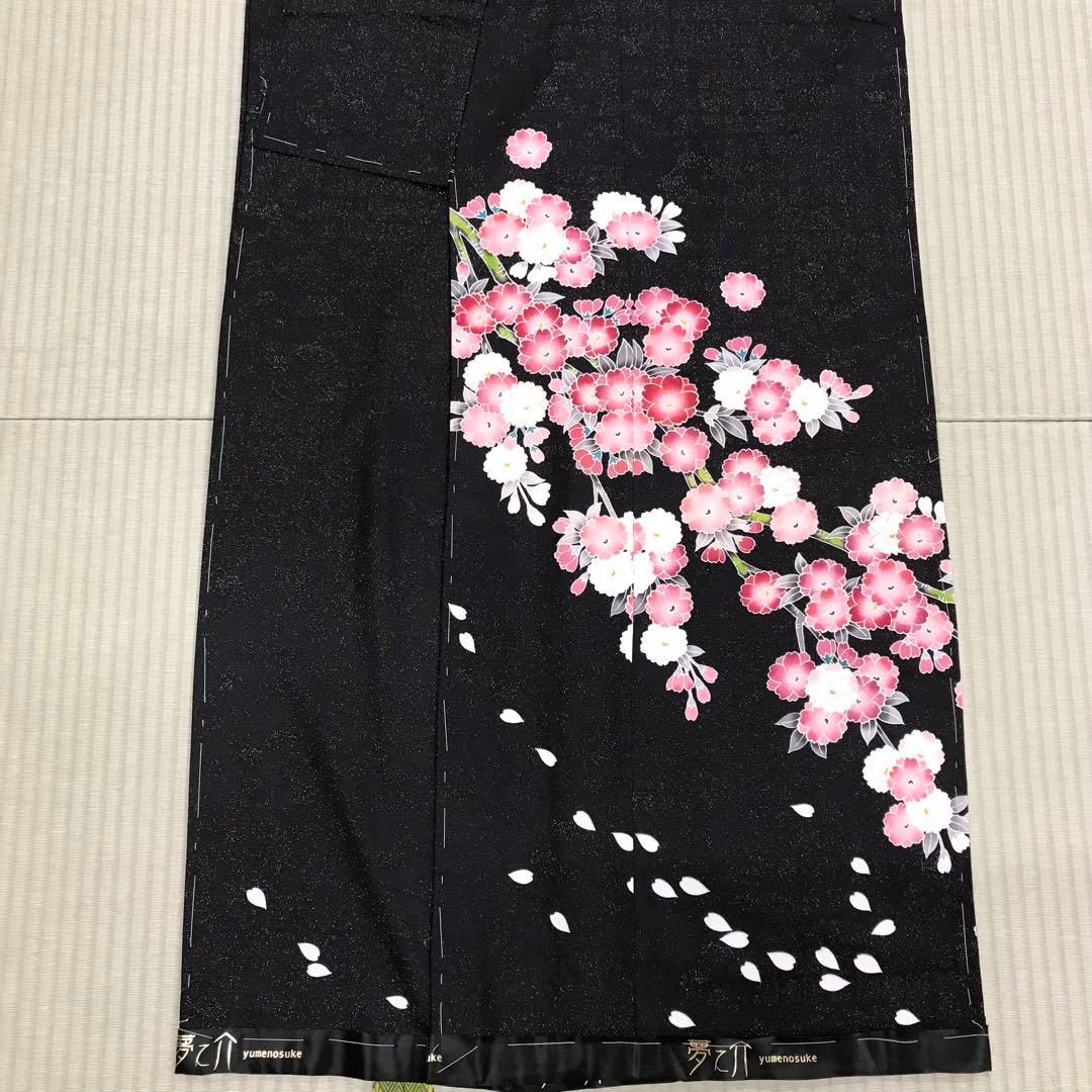 ★超美品★正絹 振袖 未仕立て 仮絵羽 リメイク-D