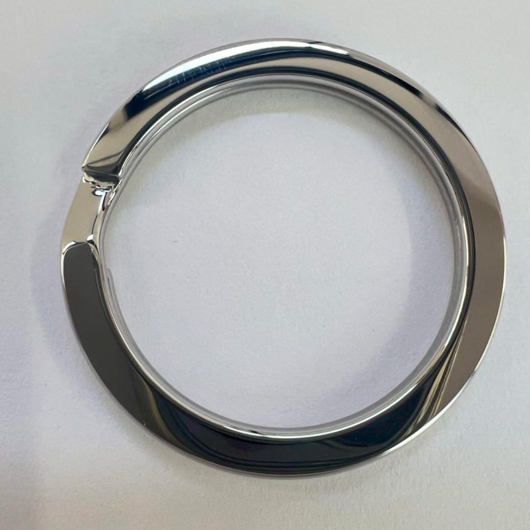 新品未使用　HERMES エルメス　Hトゥ・スピード　シルバー　キーリング