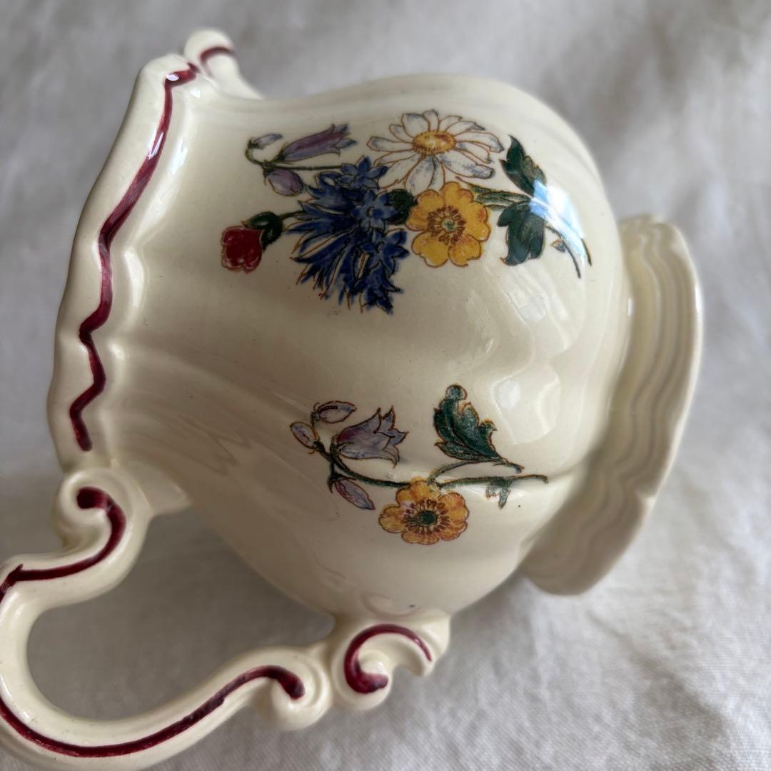 フランスアンティーク サルグミンヌ Agreste シュガーポット&ミルクポット