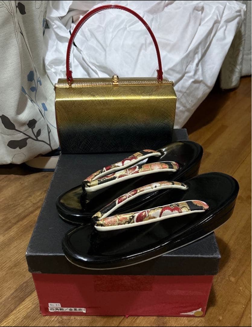 成人式　振袖　緑　青　エメラルドグリーン　クローバー　帯　フルセット