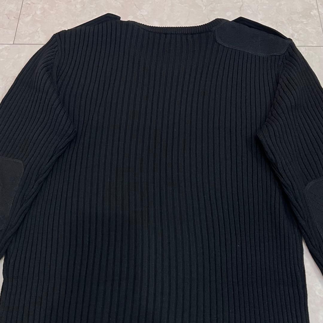 バーバリー ブラックレーベル コマンドニット セーター エルボーパッチ　3