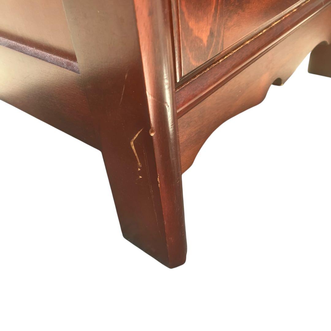 高級 無垢 四方棚 飾り棚 オープラック 収納家具 スリム棚　ヴィンテージ