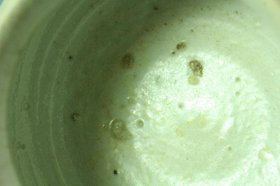 古美術 李朝 染付 壷(K-A636)