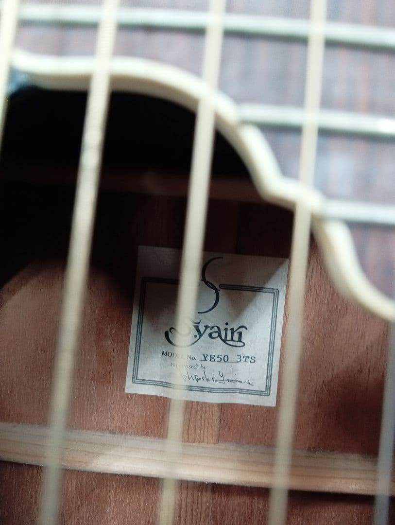 S．yairi サンバースト アコースティックギター YE50 3TS 楽器