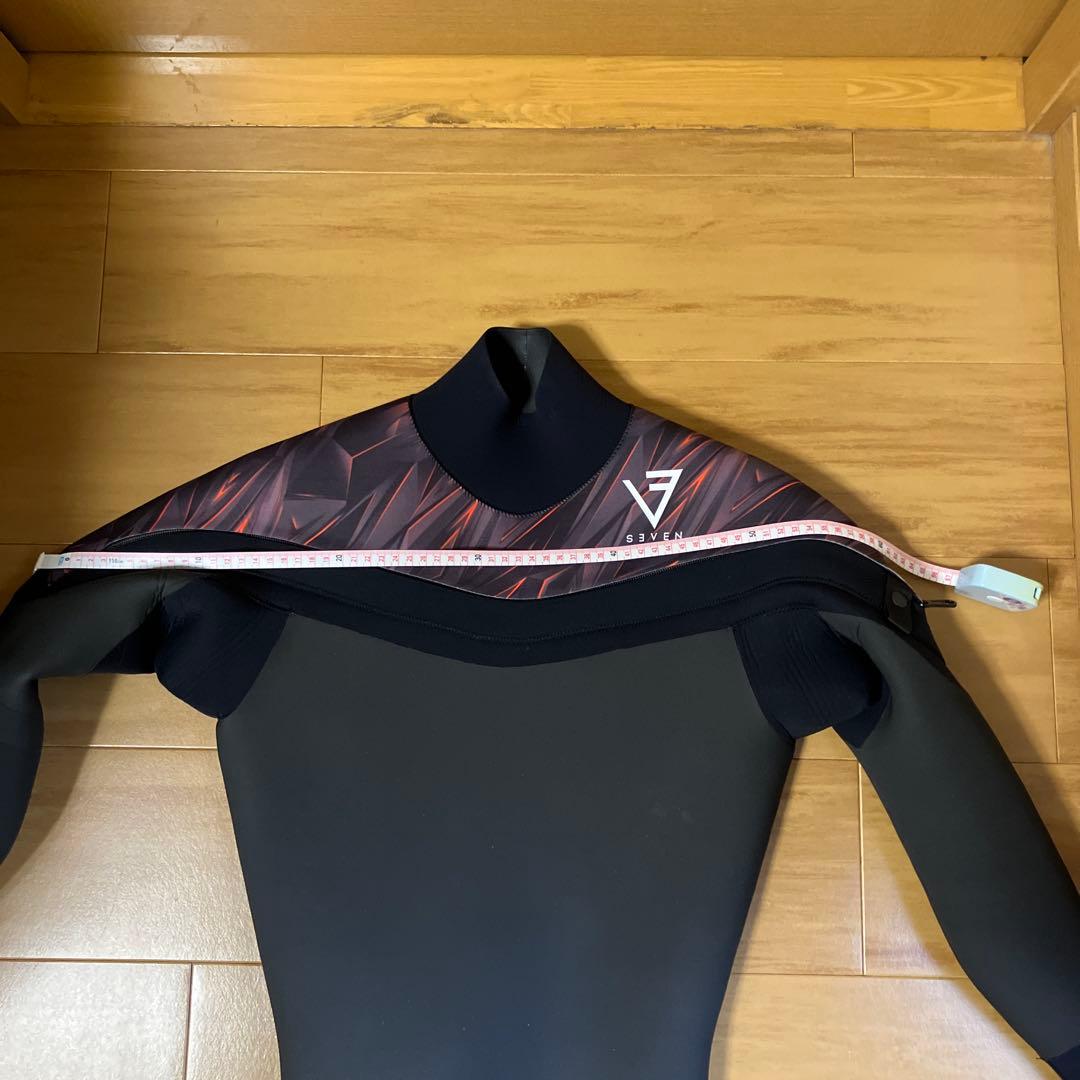 SEVEN セブン　ウェットスーツ　セミドライ　3.5mm×3mm