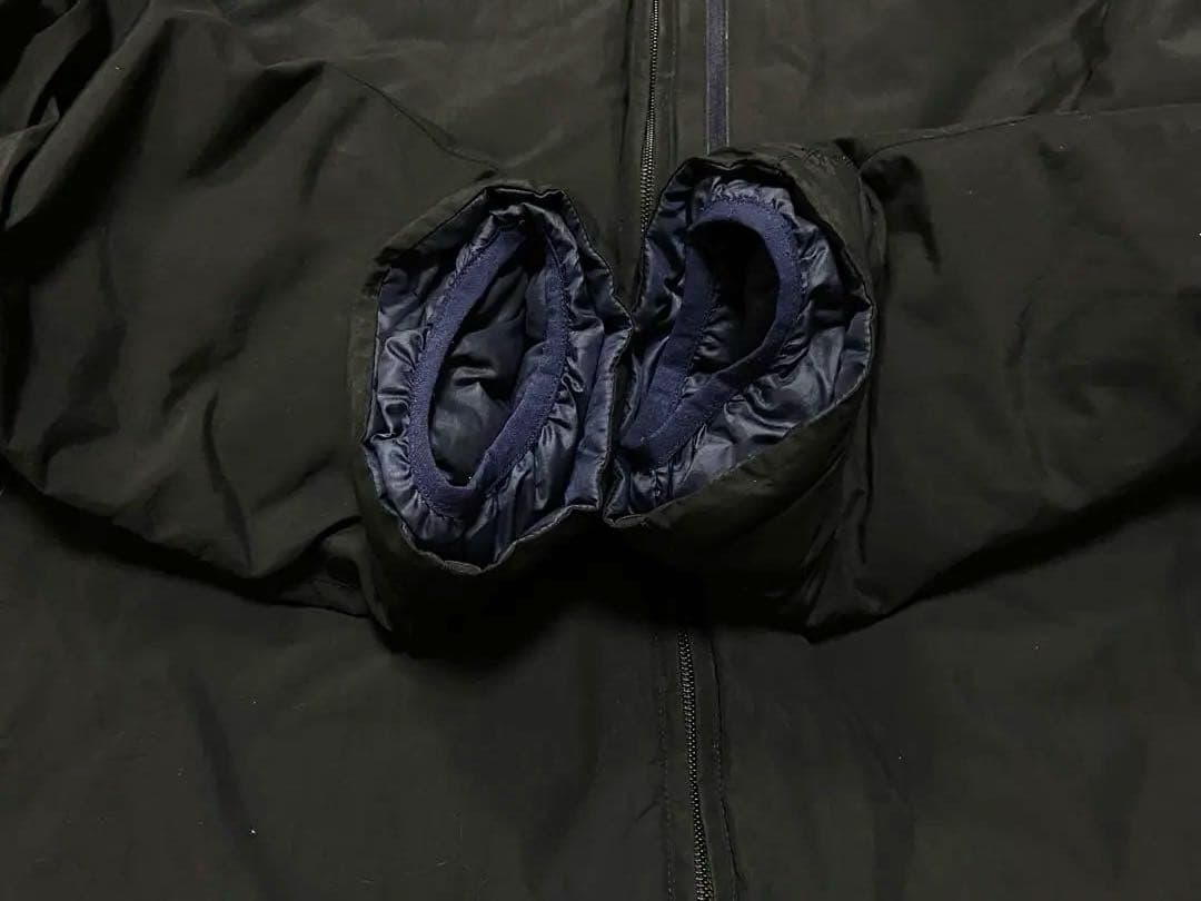 モンベル 1101492 コロラドパーカ リバーシブル ダウンジャケットL黒x紺