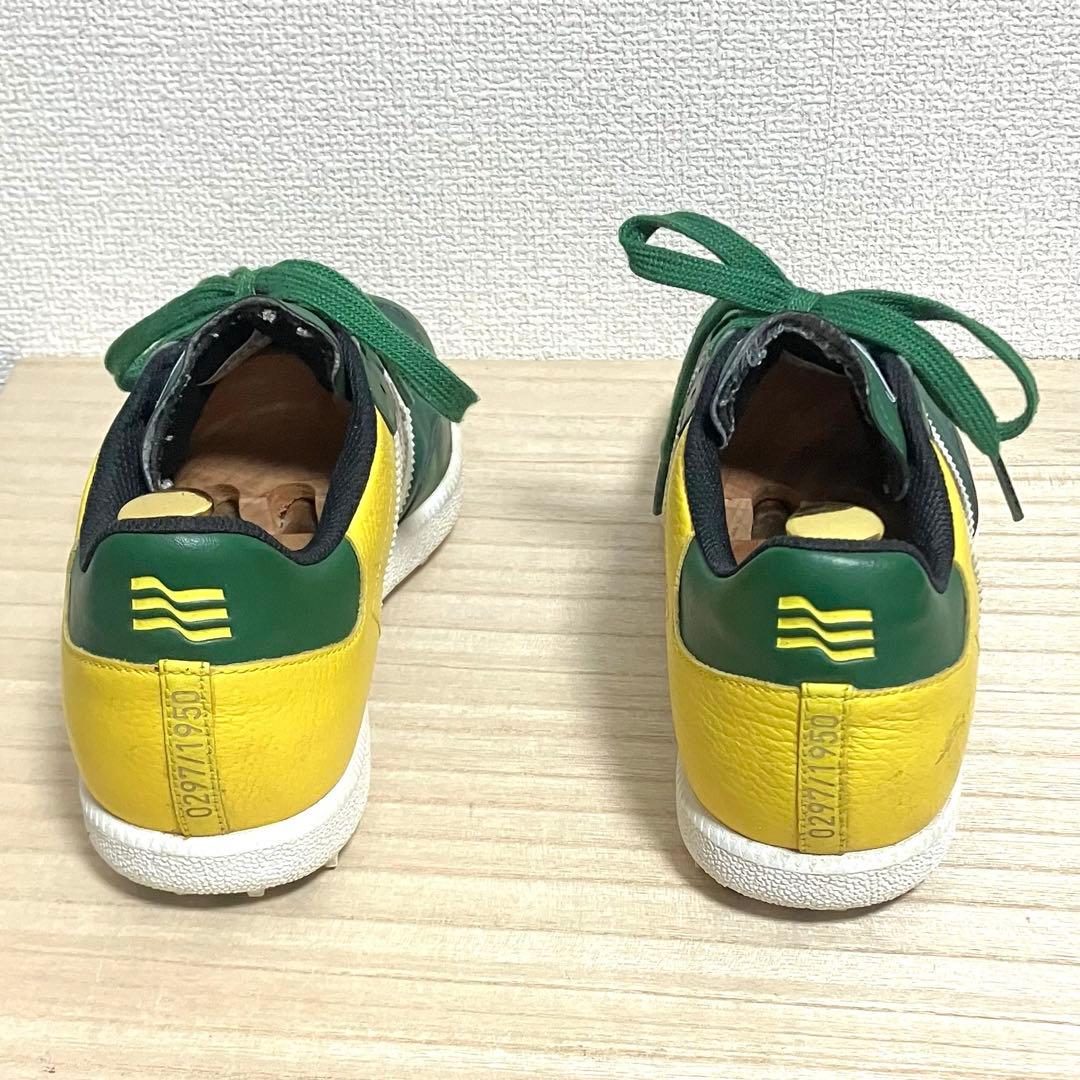 超希少 adidas SAMBA GOLF ゴルフシューズ 緑/黄26cm
