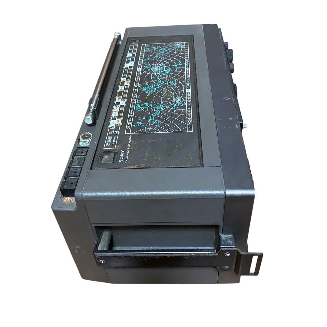 【ジャンク】SONY ICF-6800A ラジオ　バントレシーバー　昭和　レトロ