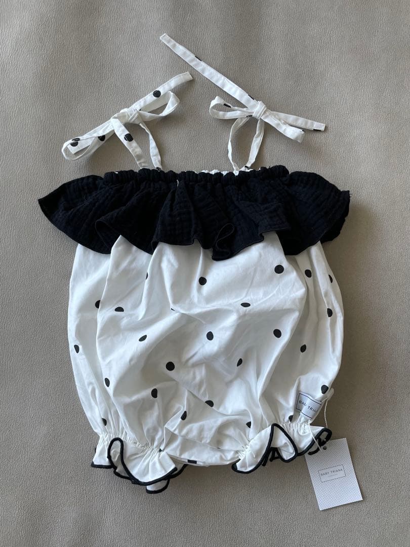 BABY TRIANA キャミソールロンパース　12-24m