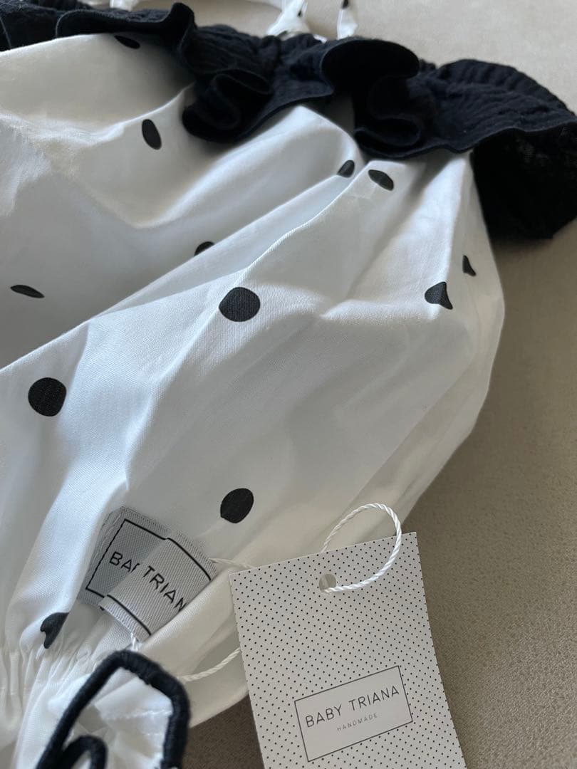 BABY TRIANA キャミソールロンパース　12-24m