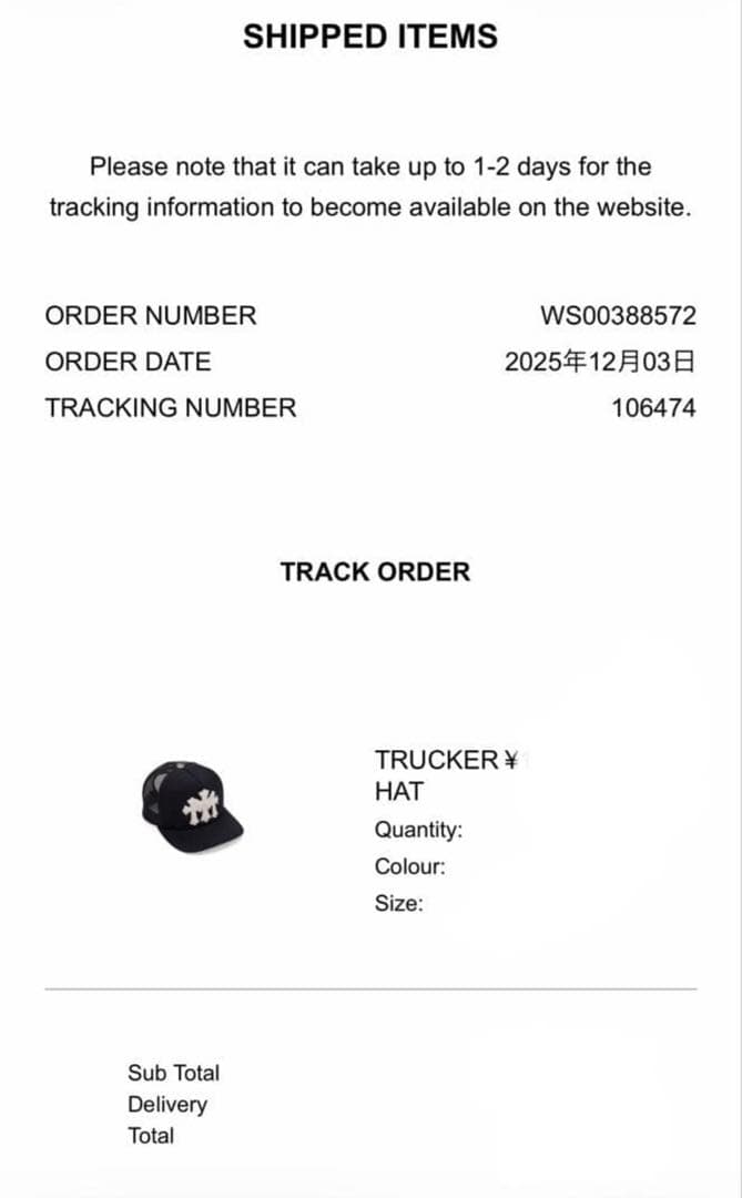 新作Chrome hearts クロムハーツ クロストラッカーキャップ帽子