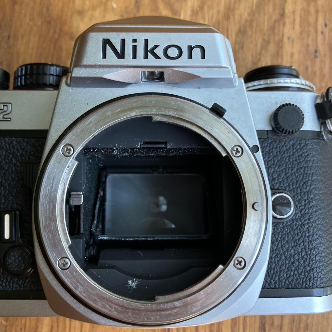 [美品]Nikon FE2 一眼レフカメラ　おまけジャンクMD-12