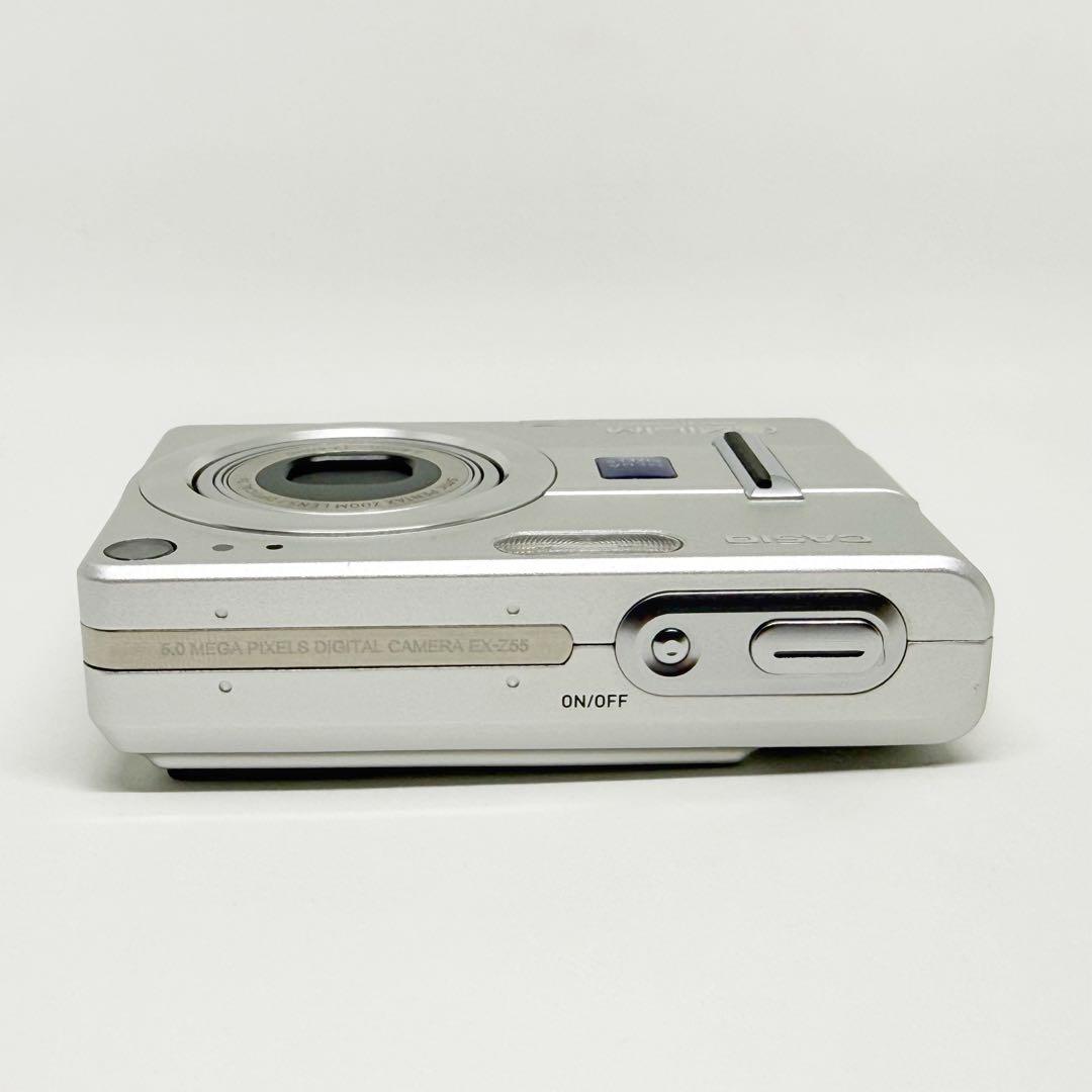 CASIO EXILIM EX-Z55 シルバー カシオ コンデジ