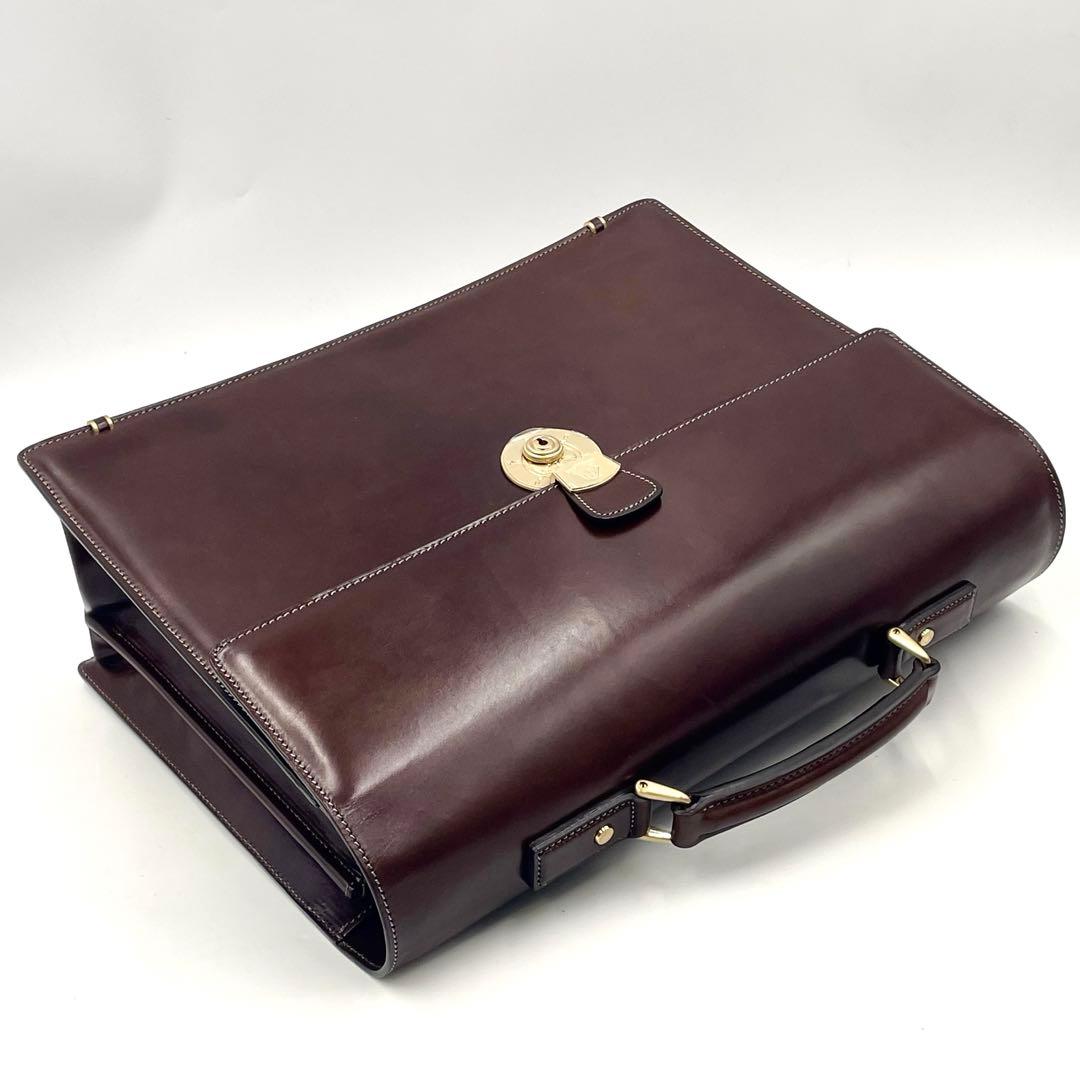 定価21万/極美品ココマイスター プルキャラック カティーサーク ビジネスバッグ