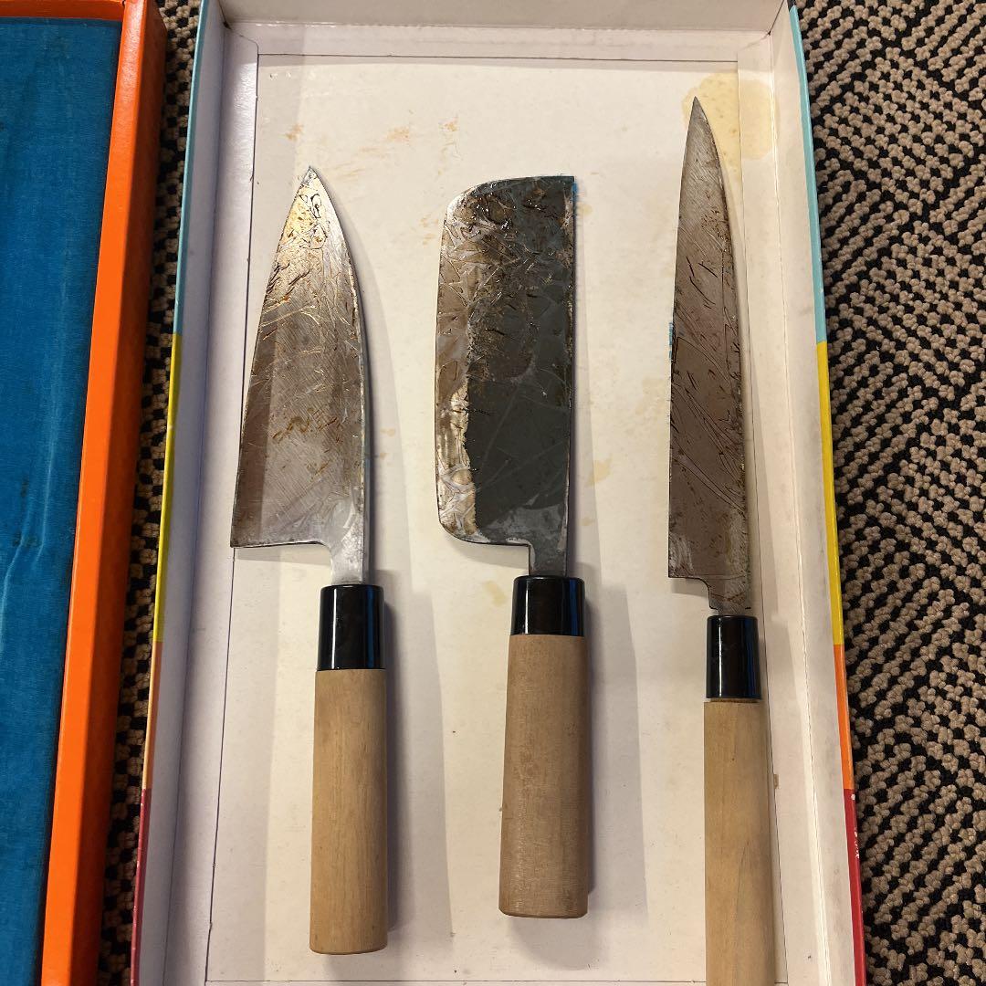 木屋　包丁　3本セット