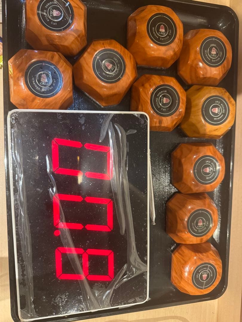 呼び出しベル　飲食店