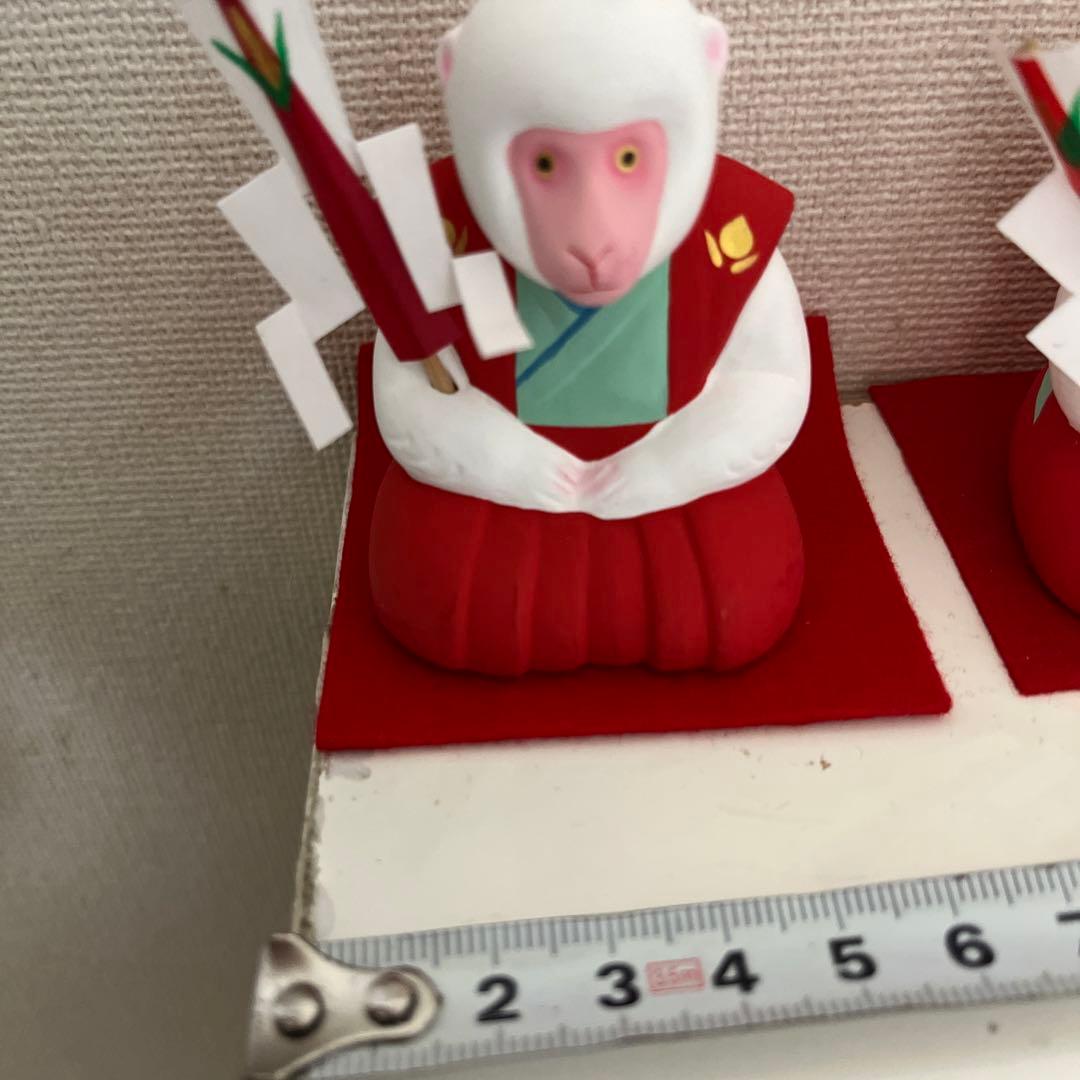 中村人形の干支鈴５体です(猿2体)