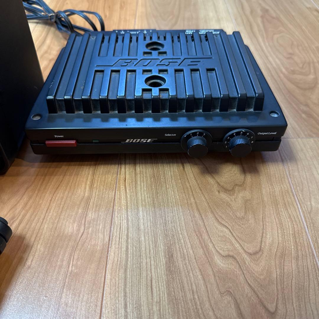 Bose スピーカー2台 アンプ スタンド付き