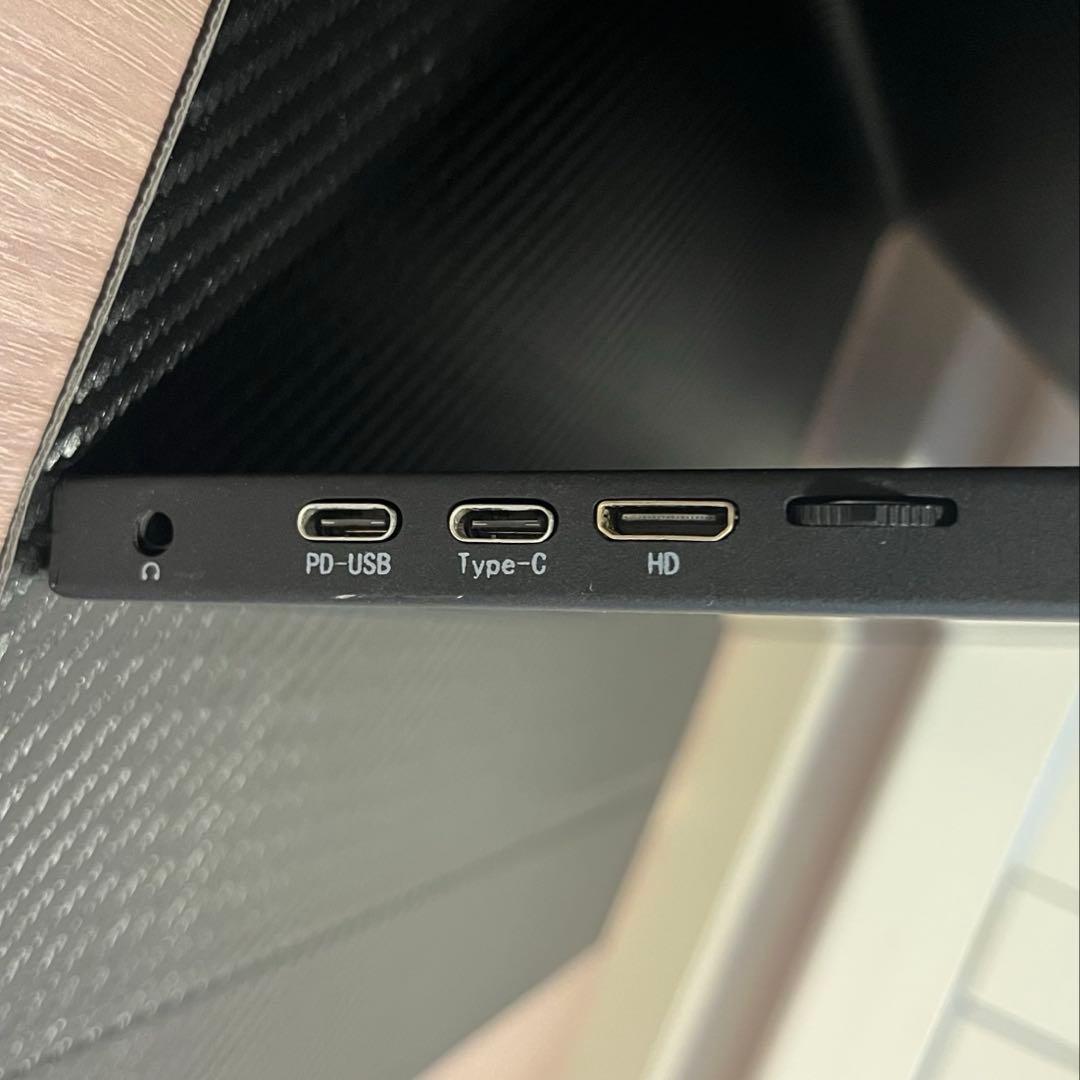 Acouto ポータブルモニター ブラック　17.3インチ