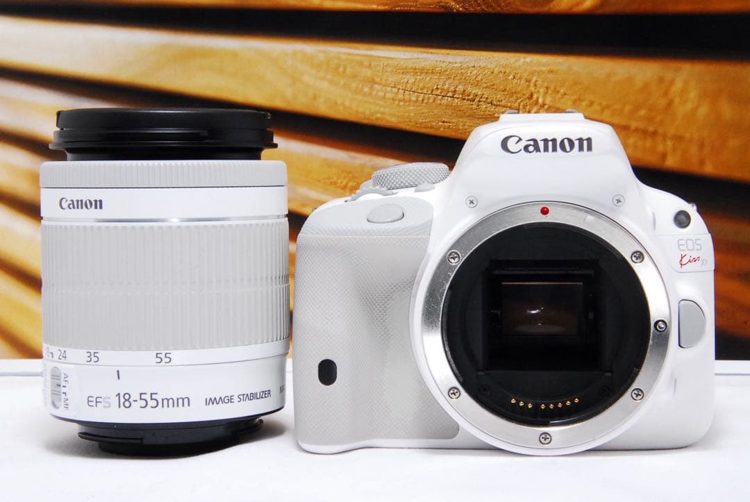 一眼レフ キャノン kiss x7 ホワイト 白 Canon スマホ転送 カメラ